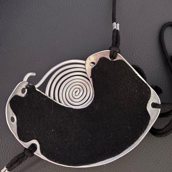 Silver Metal Disc Bikini Top with Tie Straps - Women Cyberpunk - Picture 8 of 10